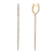 14K Yellow Gold 0.52ct Diamond Earrings