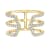 14K Yellow Gold 0.56ct Diamond Ring