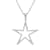 14KW 0.36ct Diamond Pendant With Chain
