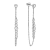 14K White Gold 0.9ct Diamond Earrings