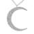 14KW 0.23ct Diamond Pendant With Chain