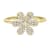 14K Yellow Gold 0.26ct Diamond Ring
