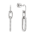 14K White Gold 0.29ct Diamond Earrings