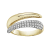 14K Yellow Gold 0.42ct Diamond Ring