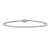 14K White Gold 1ctw Diamond Tennis Bracelet
