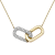14KY 0.26ct Diamond Pendant With Chain
