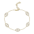 14K Yellow Gold 0.71ctw Diamond Bracelet