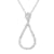 14KW 1.21ct Diamond Pendant With Chain