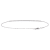 14K White Gold 0.15ctw Diamond Bracelet