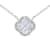 14KW 0.21ct Diamond Pendant With Chain