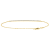 14K Yellow Gold 0.15ctw Diamond Bracelet
