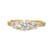 1 1/2 Ct. T.W. Lab-Grown Diamond Certified Ring 14K Yellow Gold