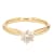 IGI Certified 1/2 Carat Solitaire Lab-Grown Diamond 14K Yellow Gold Ring