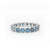 2 1/2 Ct. T.W. Blue Lab-Grown Diamond 14K White Gold Eternity