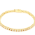 3.00 Ct. T.W. White Lab Grown Diamond 14K Yellow Gold Classic Tennis Bracelet