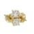 IGI Certified 3/4 Ct. T.W. White Lab-Grown Diamond Stud 14K Yellow Gold Earrings