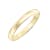 Men’s or Women's 14K Yellow Gold 3MM Comfort Fit Classic Wedding Band by
Brilliant Expressions