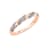 10K Rose Gold 0.06 ct Diamond-Accented Serpentine Twist Band (I-J, I2-I3)