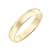 Men’s or Women's 14K Yellow Gold 4MM Comfort Fit Classic Wedding Band by
Brilliant Expressions