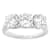 Lab-Grown Diamond Three-Stone Ring In 14K White Gold 3.00ctw