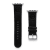Gametime MLB Chicago Cubs Black Leather Apple Watch Band (42/44mm S/M).
Watch not included.