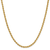 14k Yellow Gold 3.8mm Solid Rope 18 Inch Chain
