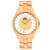 Jivago Women's Fun Rose Dial, Rose Stainless Steel Watch