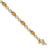 14k Yellow and White Gold with Rhodium Over 14k Yellow Gold Citrine
Diamond Infinity Bracelet
