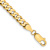 10k Yellow Gold 4.75mm Flat Beveled Curb Link Bracelet