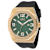 Invicta Huracan 48mm Green Dial Silicone Band Quartz Watch