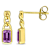 Amethyst 14K Yellow Gold Earrings 0.60ctw