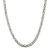 Sterling Silver 7.5mm Byzantine Chain