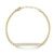 Sterling Statements 14K Yellow Gold Over Sterling Silver Pave ID Bar
Rolo Chain Bracelet