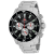 Seapro Men's Scuba Dragon Diver Limited Edition Black Dial and Bezel,
Stainless Steel Watch