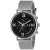 Christian Van Sant Men's Somptueuse LTD Black Dial, Stainless Steel mesh Watch
