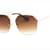Prive Revaux One Champagne Gold Tone Round Frame / Merlot Brown Gradient
Lenses Sunglasses