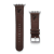 Gametime Atlanta Falcons Leather Band fits Apple Watch (42/44mm S/M
Brown). Watch not included.