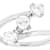 Symbolic Lab-Grown Diamond Three-Stone Ring 1ctw In Sterling Silver