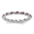 Sterling Silver Stackable Expressions Rhodolite Ring 0.35ctw