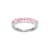 Pink Cubic Zirconia Platinum Over Sterling Silver Ring 2.16ctw