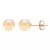 14k Yellow Gold Ball Stud Earrings - 4MM