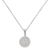 Initial Y Charm Pendant Necklace In Silver-Tone