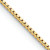 14k Yellow Gold 0.95mm Box Chain 14 Inches