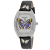 Christian Van Sant Women's Papillon White Dial, Multi-color Butterfly
Design Leather Strap Watch