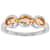 Citrine Three-Stone Ring In Platinum Over Sterling Silver