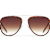 Quay All In Mini Tortoise Aviator Frame / Brown Lenses Sunglasses