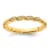 14K Yellow Gold Stackable Expressions Diamond Twist Ring 0.04ctw