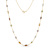 Multi-Gem 14k Yellow Gold 18" Necklace 11.05ctw