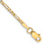 14k Yellow Gold Children's 1.8mm Flat Figaro Link Bracelet