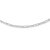 14K White Gold Polished Fancy Link Necklace